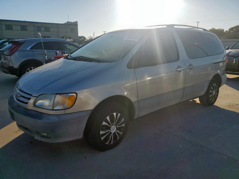 TOYOTA SIENNA CE 2001 with VIN 4T3ZF19C21U408568 - Photo from auction