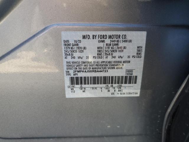 Photo 14 from auction – 2024 FORD EDGE SEL with VIN 2FMPK4J9XRBA44723