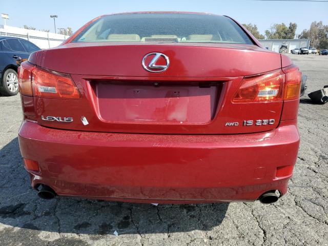 Photo 6 from auction – 2006 LEXUS IS 250 with VIN JTHCK262465005191