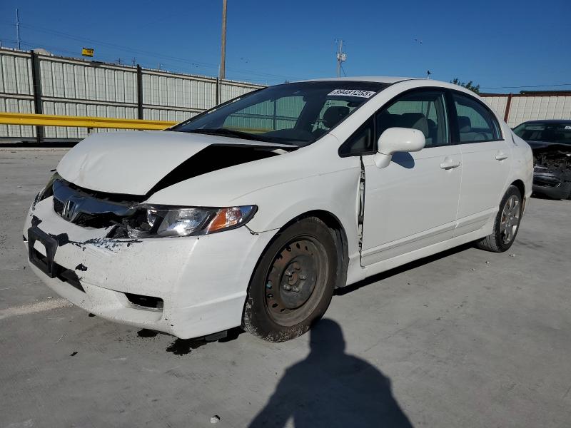 HONDA CIVIC LX 2010 with VIN 2HGFA1F59AH548609 - Photo from auction
