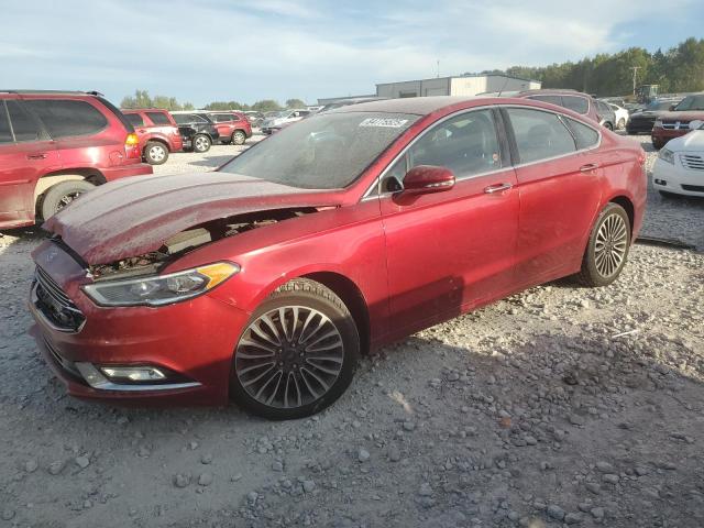 FORD FUSION SE 2017 with VIN 3FA6P0T96HR202522 - Photo from auction