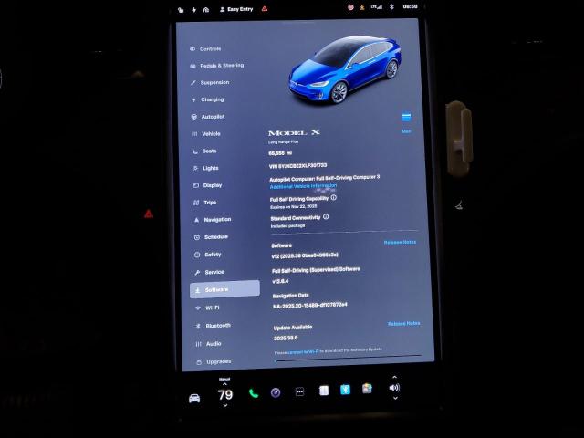 Photo 9 from auction – 2020 TESLA MODEL X with VIN 5YJXCBE2XLF301733