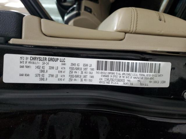 Photo 14 from auction – 2015 JEEP GRAND CHER with VIN 1C4RJFBG1FC662033