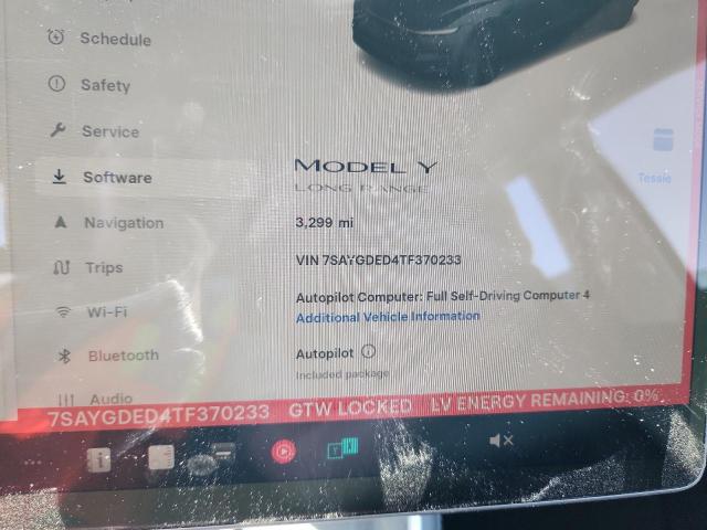 Photo 9 from auction – 2026 TESLA MODEL Y with VIN 7SAYGDED4TF370233