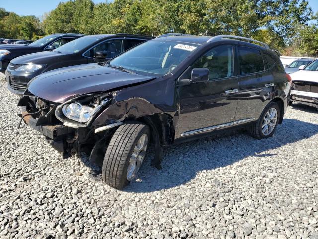 NISSAN ROGUE S 2013 with VIN JN8AS5MV6DW100600 - Photo from auction