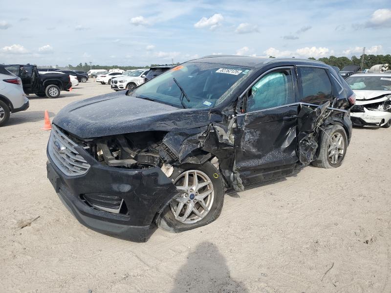FORD EDGE SEL 2021 with VIN 2FMPK3J9XMBA34633 - Photo from auction