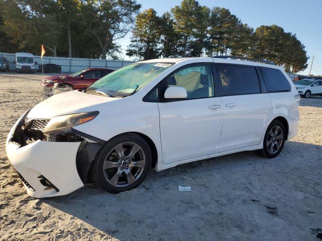 TOYOTA SIENNA SE 2018 with VIN 5TDXZ3DCXJS926849 - Photo from auction