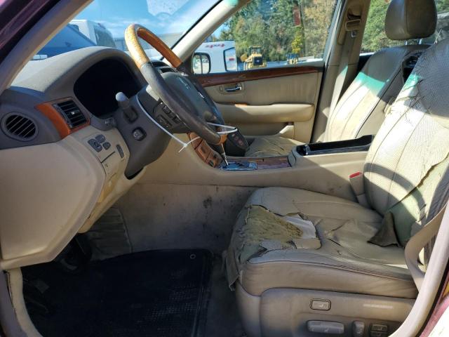 Photo 7 from auction – 2005 LEXUS LS 430 with VIN JTHBN36F555025878