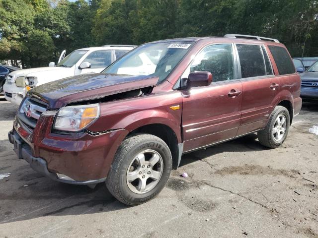 HONDA PILOT EXL 2007 with VIN 5FNYF28527B047569 - Photo from auction