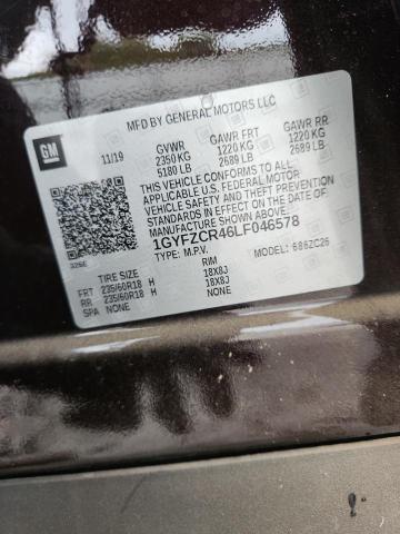 Photo 14 from auction – 2020 CADILLAC XT4 with VIN 1GYFZCR46LF046578