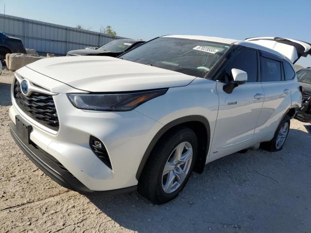 TOYOTA HIGHLANDER 2021 with VIN 5TDBBRCH1MS517562 - Photo from auction