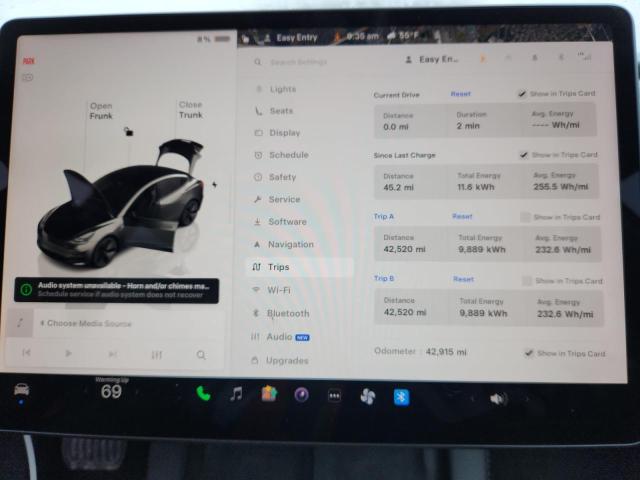Photo 9 from auction – 2023 TESLA MODEL 3 with VIN 5YJ3E1EA8PF626218