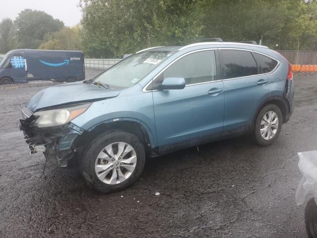 HONDA CR-V EXL 2014 with VIN 2HKRM4H79EH618075 - Photo from auction