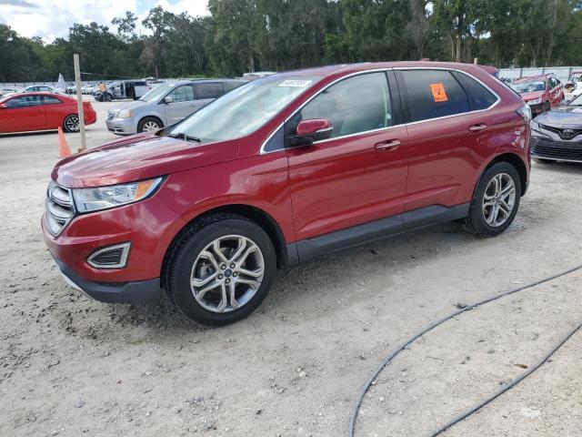 FORD EDGE TITAN 2018 with VIN 2FMPK3K96JBB07698 - Photo from auction