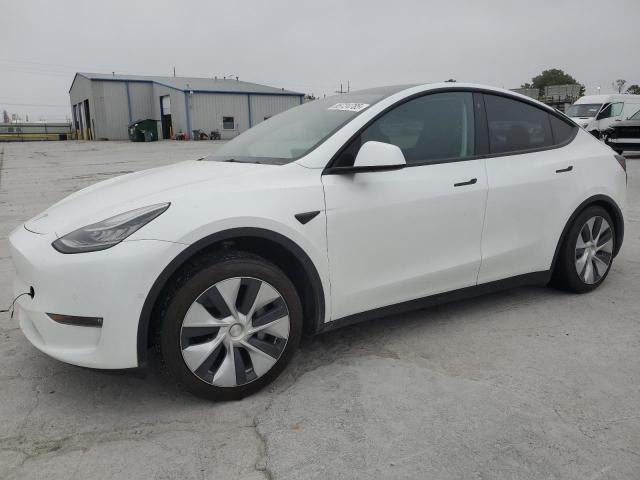 TESLA MODEL Y 2022 with VIN 7SAYGDEE8NF372420 - Photo from auction