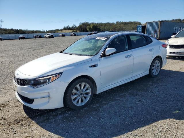 KIA OPTIMA EX 2018 with VIN 5XXGU4L34JG206681 - Photo from auction