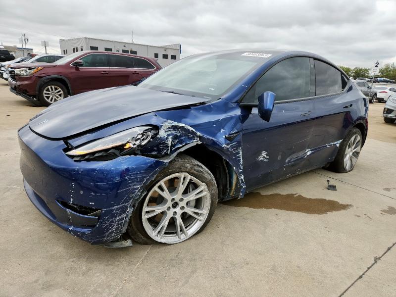 TESLA MODEL Y 2021 with VIN 5YJYGDEE2MF099227 - Photo from auction