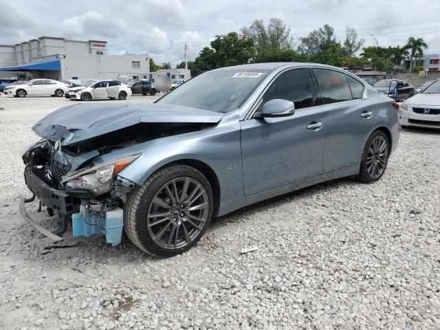 INFINITI Q50 LUXE 2018 with VIN JN1EV7AP2JM590372 - Photo from auction