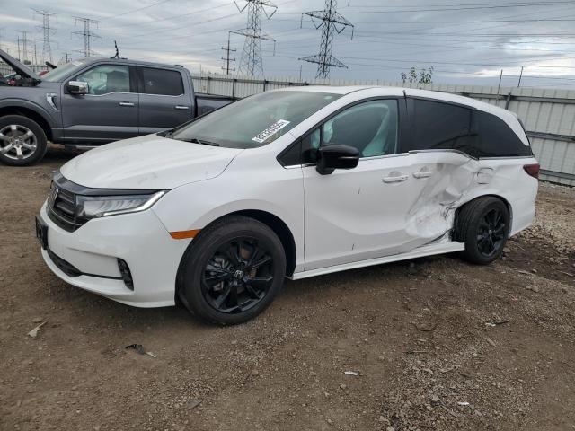 HONDA ODYSSEY 2024 with VIN 5FNRL6H74RB075088 - Photo from auction