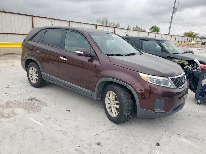 Photo 4 from auction – 2014 KIA SORENTO LX with VIN 5XYKT3A66EG470488