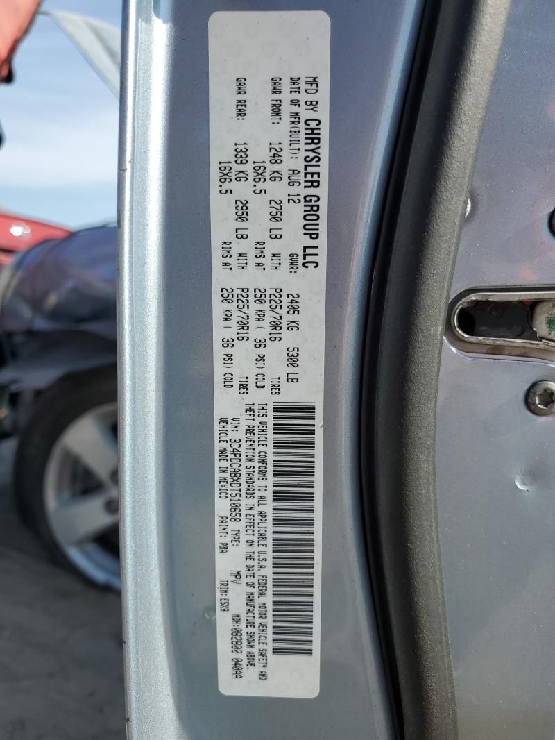 Photo 14 from auction – 2013 DODGE JOURNEY SE with VIN 3C4PDCABXDT510658