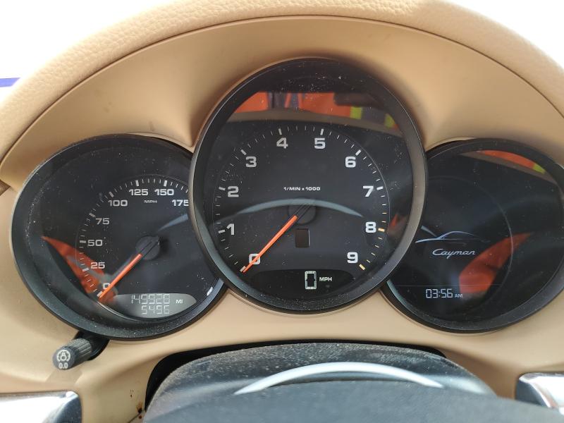 Photo 9 from auction – 2014 PORSCHE CAYMAN with VIN WP0AA2A8XEK174090