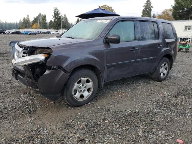 HONDA PILOT LX 2014 with VIN 5FNYF4H28EB031164 - Photo from auction