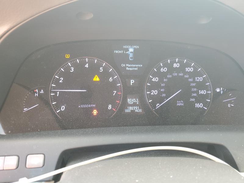 Photo 9 from auction – 2009 LEXUS LS 460 with VIN JTHBL46F395091461