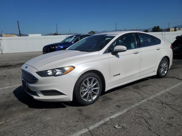 FORD FUSION SE 2017 with VIN 3FA6P0LU3HR167782 - Photo from auction