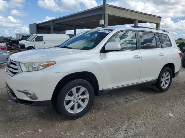 TOYOTA HIGHLANDER BASE 2013 with VIN 5TDZA3EH2DS036019 - Photo from auction
