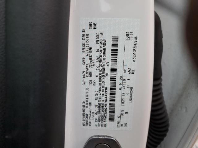 Photo 14 from auction – 2024 FORD ESCAPE ACT with VIN 1FMCU0GN8RUA49936