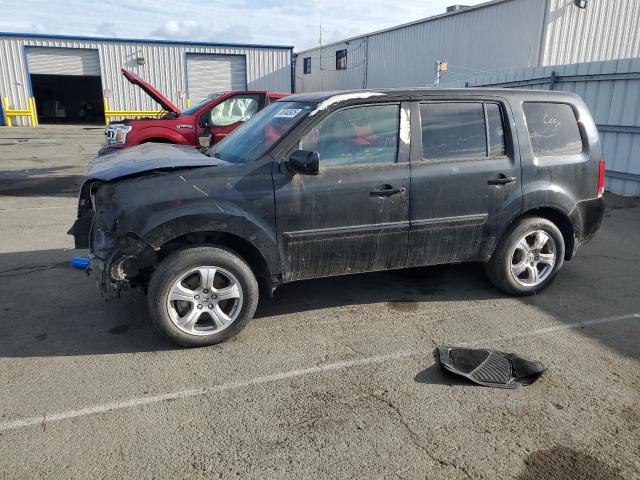HONDA PILOT EX 2013 with VIN 5FNYF3H48DB015671 - Photo from auction