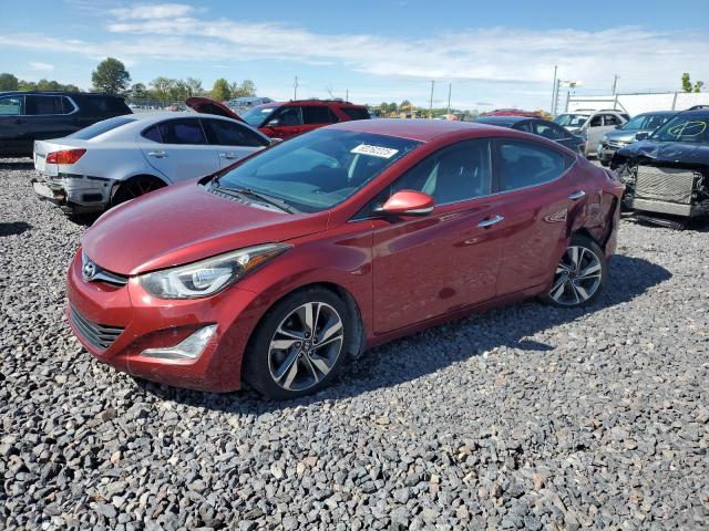 HYUNDAI ELANTRA 4D 2015 with VIN 5NPDH4AE0FH616336 - Photo from auction