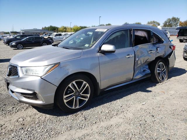 ACURA MDX ADVANCE 2017 with VIN 5FRYD4H89HB030828 - Photo from auction