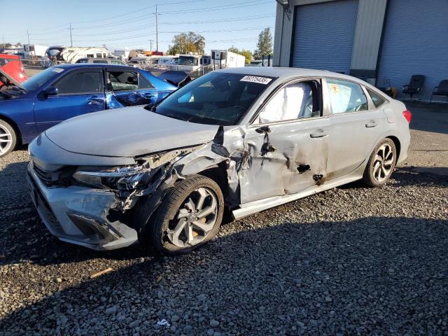 HONDA CIVIC SPOR 2022 with VIN 2HGFE2F57NH500123 - Photo from auction