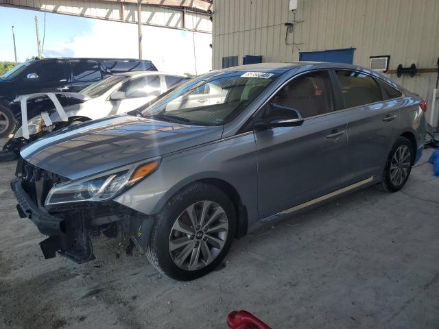 HYUNDAI SONATA SPO 2015 with VIN 5NPE34AF0FH251233 - Photo from auction