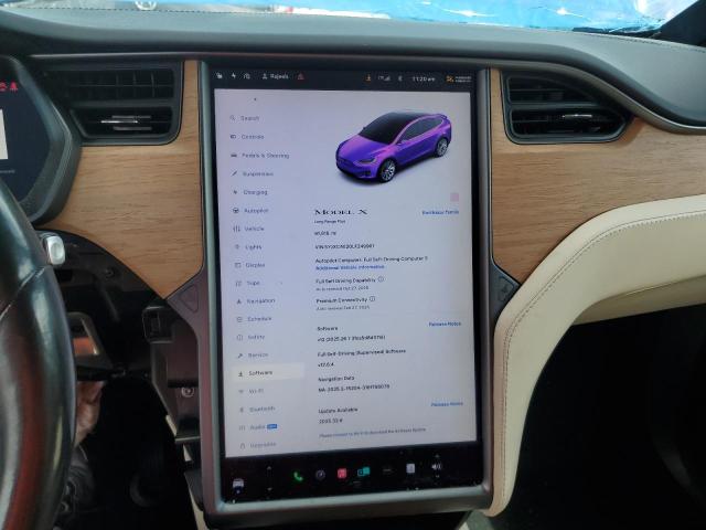 Photo 9 from auction – 2020 TESLA MODEL X with VIN 5YJXCAE20LF249961