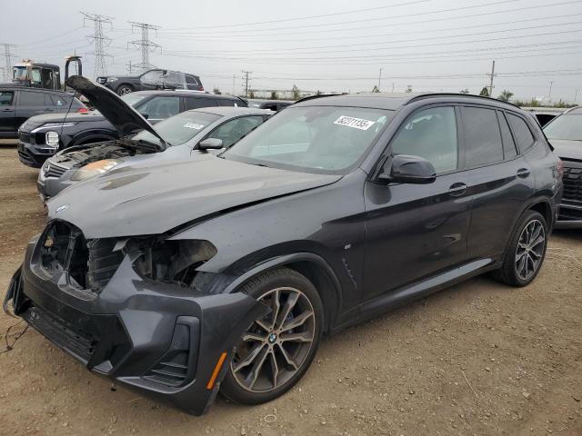 BMW X3 M40I 2022 with VIN 5UX83DP09N9J23448 - Photo from auction