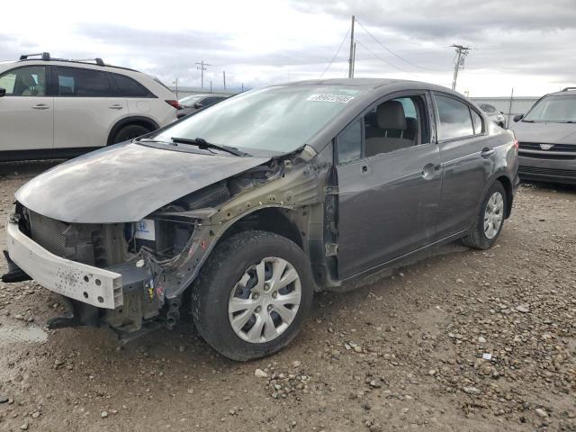HONDA CIVIC LX 2012 with VIN 2HGFB2E53CH571729 - Photo from auction