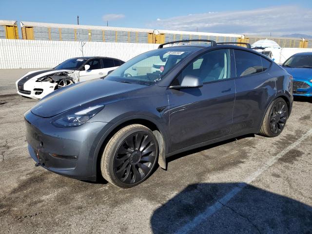 TESLA MODEL Y 2022 with VIN 7SAYGDEF6NF337304 - Photo from auction