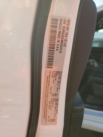Photo 14 from auction – 2021 DODGE DURANGO GT with VIN 1C4RDJDG9MC547216