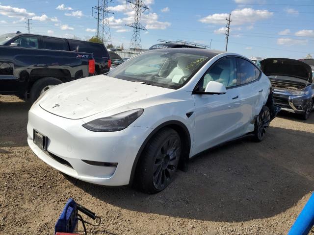TESLA MODEL Y 2023 with VIN 7SAYGDEF8PF711009 - Photo from auction