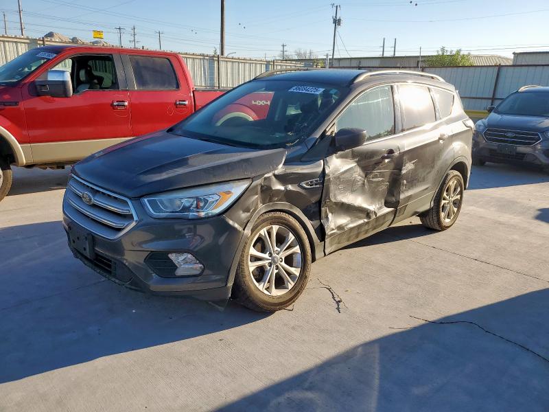 FORD ESCAPE SEL 2018 with VIN 1FMCU0HD9JUD28645 - Photo from auction