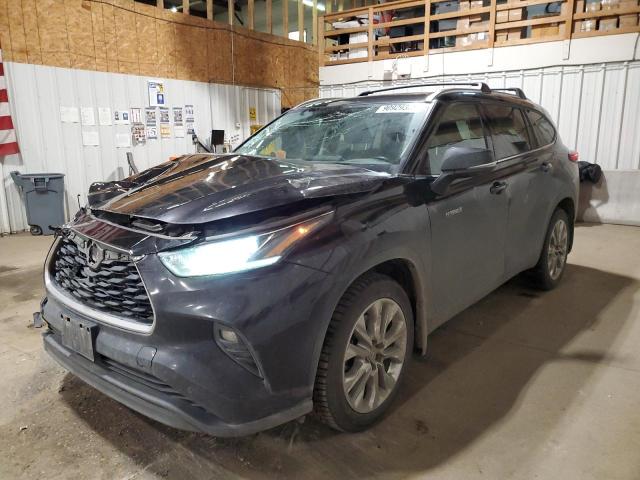 TOYOTA HIGHLANDER 2021 z numerem VIN 5TDXBRCH6MS028774 - Zdjęcie z aukcji