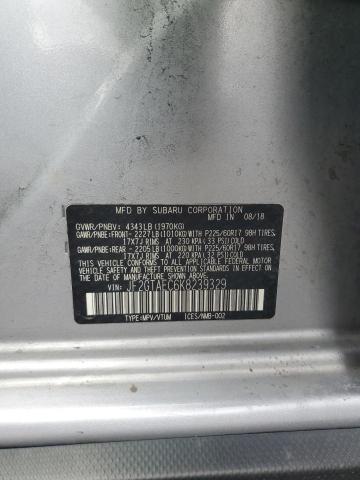 Photo 14 from auction – 2019 SUBARU CROSSTREK with VIN JF2GTAEC6K8239329