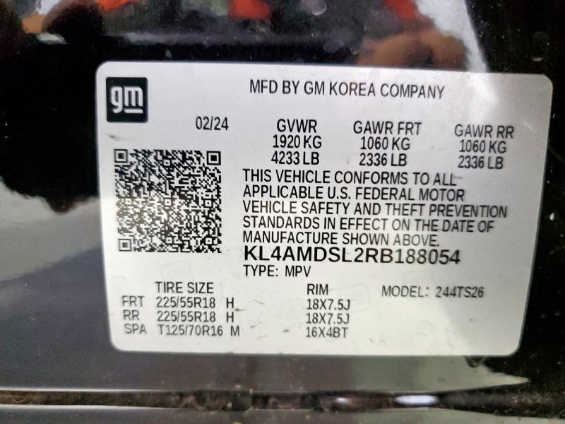 Photo 14 from auction – 2024 BUICK ENCORE GX with VIN KL4AMDSL2RB188054