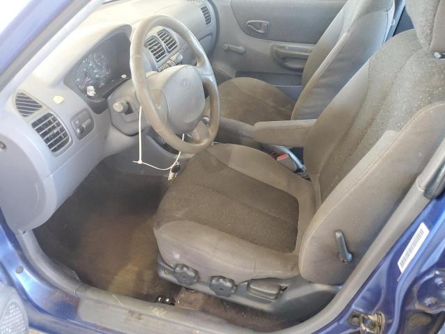 Photo 7 from auction – 2000 HYUNDAI ACCENT GL with VIN KMHCG45G6YU066218