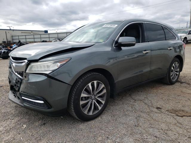 ACURA MDX TECHNOLOGY 2016 with VIN 5FRYD4H48GB034624 - Photo from auction