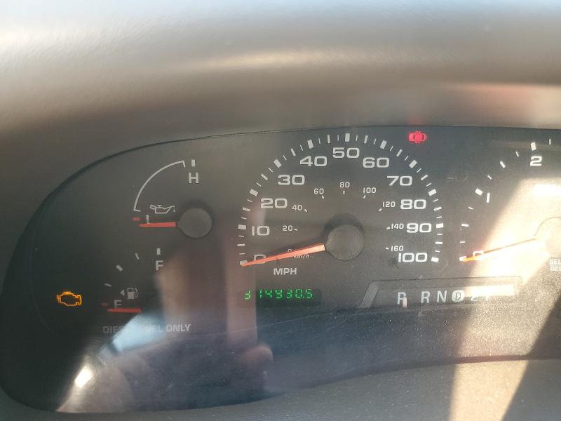 Photo 9 from auction – 2002 FORD F250 with VIN 1FTNW21F82ED57063