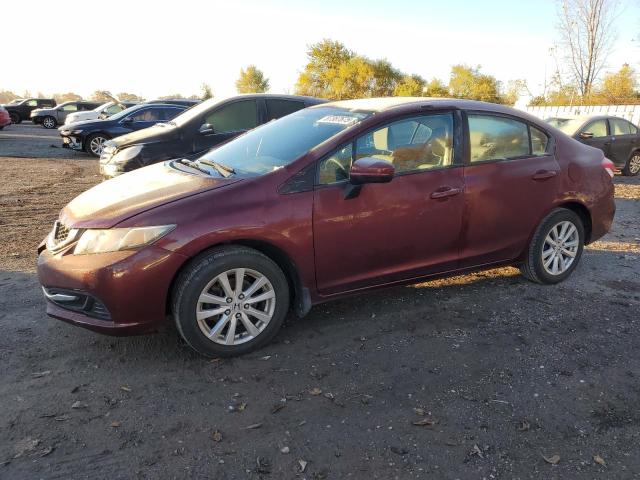 HONDA CIVIC LX 2014 with VIN 2HGFB2F44EH027538 - Photo from auction